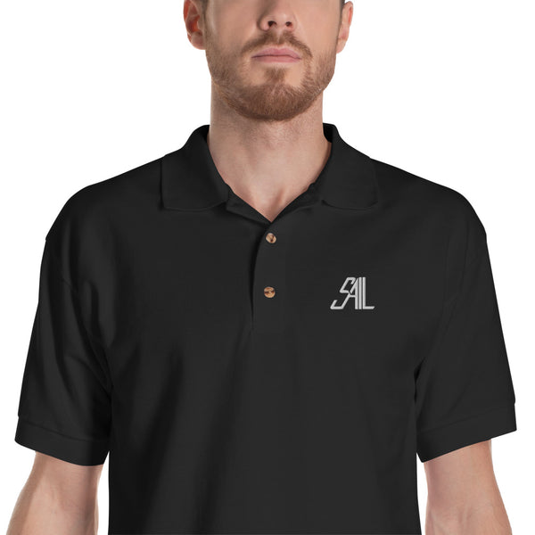 SAIL Men's Embroidered Polo Shirt