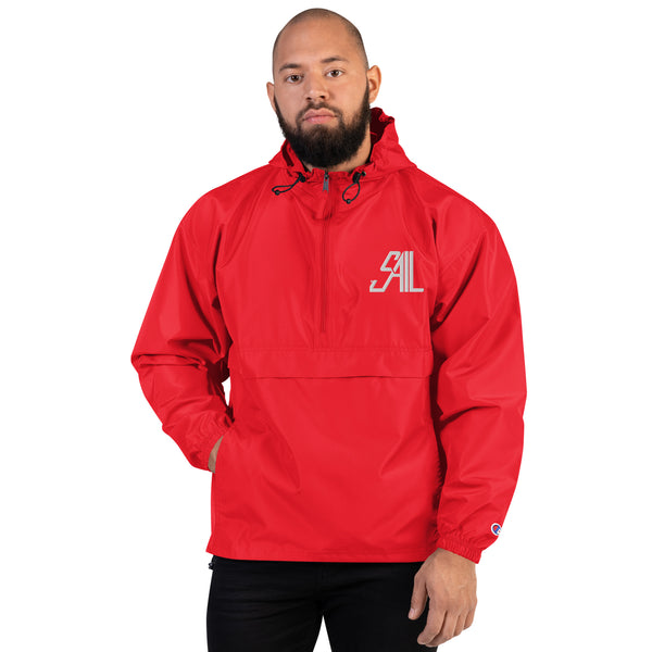 Men's SAIL Embroidered Champion Packable Jacket